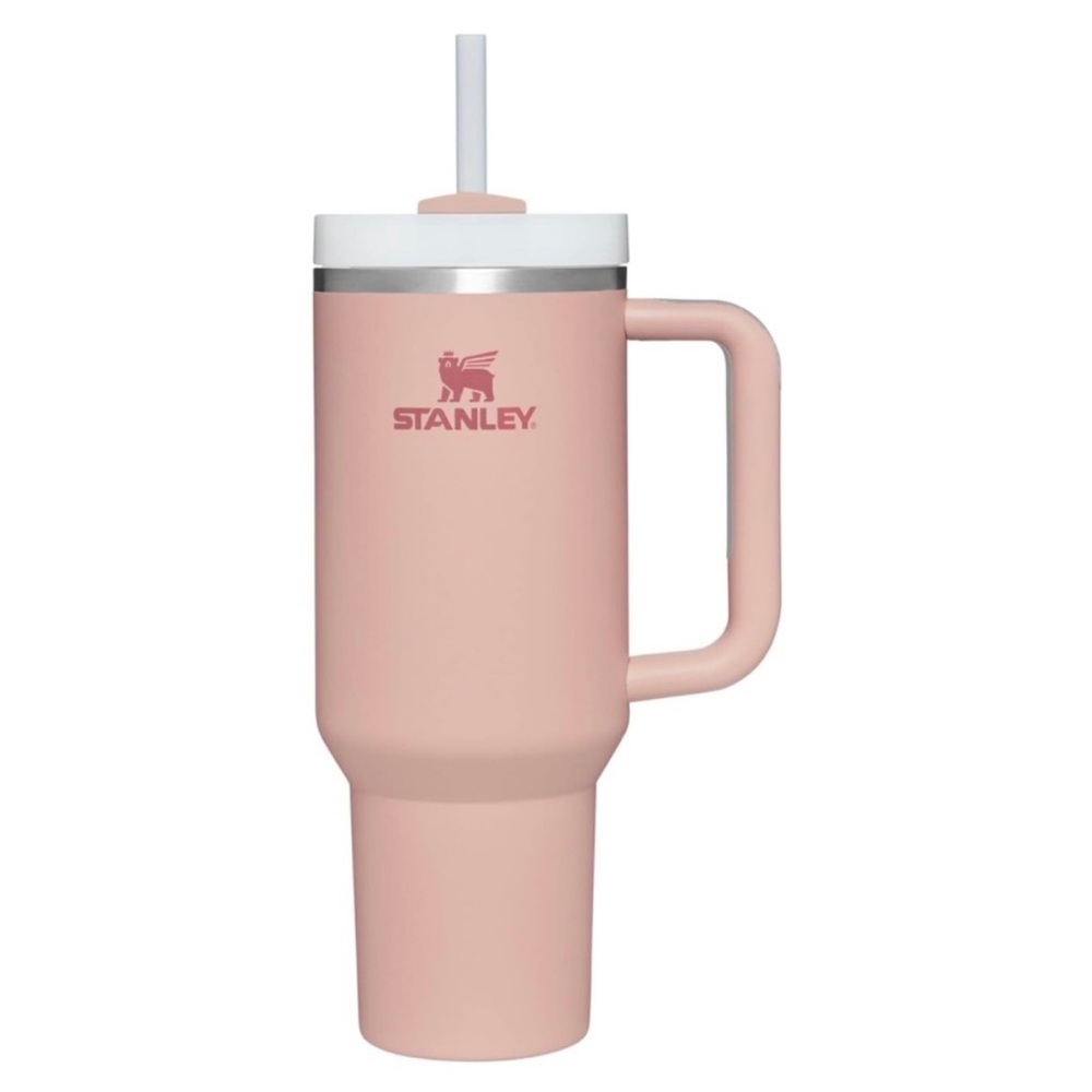 Stanley Pink Dusk 40 oz Tumbler Large Water Cup Quencher H2.0 FlowState - Picture 2 of 11